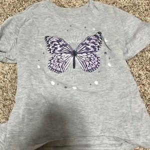 Purple butterfly